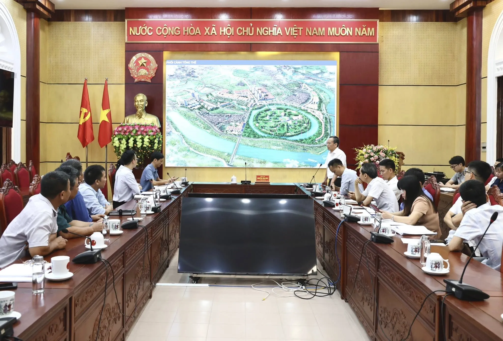 UBND phường Kinh Bắc tổ chức Hội nghị công bố Quy hoạch chi tiết tỷ lệ 1/500 Khu đô thị mới phía Tây Bắc