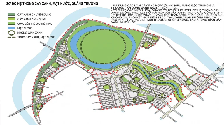 Quy hoạch Vinhomes King Park | Tổng thể A1, A2, A3 và cơ cấu đô thị