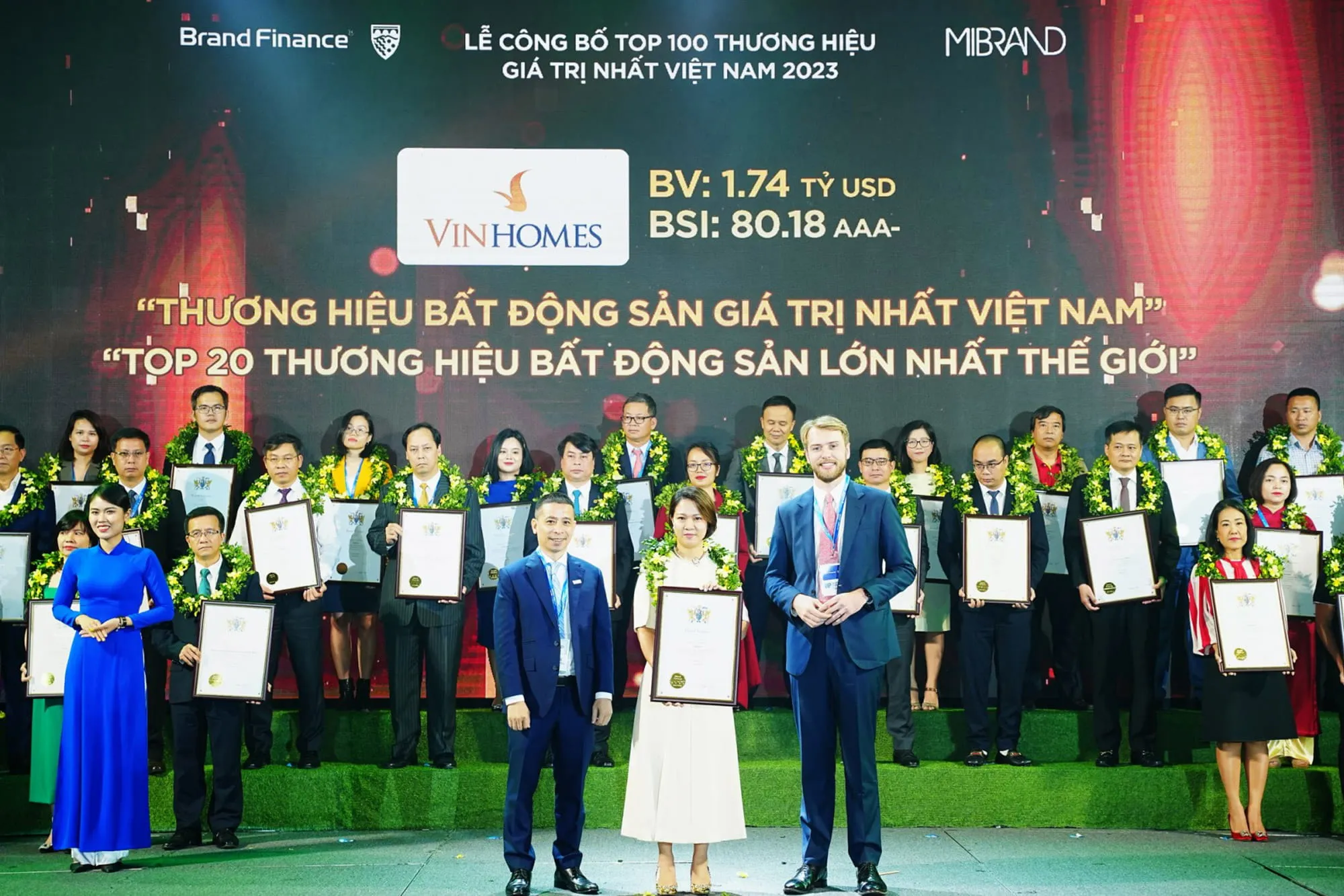 Vinhomes lọt Top 20 thương hiệu bất động sản giá trị nhất thế giới Vinhomes vào Top 20 thương hiệu bất động sản giá trị nhất thế giới